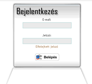 Bejelentkezes Bejelentkezes